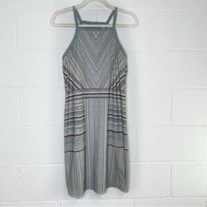 Prana Sun Dress Lattice Back Halter Top